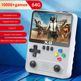 X9 Retro Handheld Console Dual 3D Joystick 3.5in IPS Screen Mini Video Game Players 10000+ Games with 32G Card for PSP