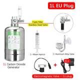 Aquarium Stainless Steel CO2 Reactor - 2L/1L DIY Kit for Tank Plants and Fish