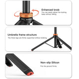 New Extend Tripod For Smartphone Camera Vlog Tripods With Phone Holder 1/4 Screw Cold Shoe for Microphone LED Light