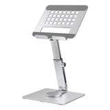 Tablet and PC expandable rotating mobile phone folding desktop stand, laptop, aluminum alloy
