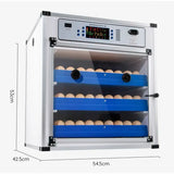 204/136 Eggs Intelligent Large and Medium-Sized Household Full-Automatic Chicken Duck Goose Quail Incubator