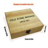 Natural Jade Stone Set Handmade Marble Body Arm Back Foot Promotes Blood Circulation Relieves Pain Massage Tools