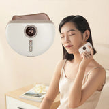 Electric Scraping Thermal Vibration Neck Face Lifting Red Infrared Anti-wrinkle Facial Massager Skin Care Massage Tool