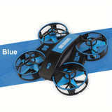Mini Luminous Drone Christmas Children's Gift Assembly Flying Model Toy For Kids Teens Adults