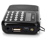 LED Display Speaker MP3 Music Player Support USB /TF / SD Card FM Radio For CD DVD Phone Notebook Computer