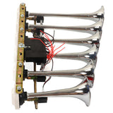 6 Trumpet  Horn 160dB Strong  Pressure DC 12V 24V Stable Performance Metal Electric  Trumpet for Cars