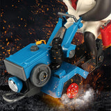Toddler Tractor Toys Electric Bull Devil 360 Rotation Vehicle Excavator Digger Bulldozer Pretend Play Birthday Gifts