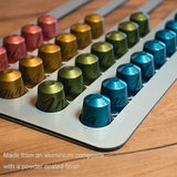 Nespresso Coffee Capsule Holder Stand Rotary Coffee Pod Tower Rack Rotatable Coffee Pod Storage Shelves Storage