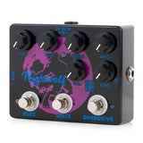 Caline DCP-08 Nightwolf Fuzz Overdrive Effect Pedal Guitar Accessories Dual Guitar Pedal Guitar Parts Accessories for Guitar Kit