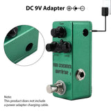 Overdrive/Spring Rever/Noise Reduction/ XP Booster Electric Guitar Effects Pedal True Bypass DC 9V 6.35mm