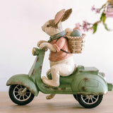 Resin Rabbit Originality Living Room Ornament Lucky Rabbit Resin Animal Ornament