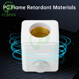 Wall mounted LED human infrared sensing intelligent delay E27 lamp holder adapter converter
