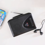 Portable Retro Walkman Tape Recorder Cassette Player Radio English Learning hine FM External Speaker