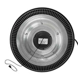 1500W Hanging Patio Heater IP23 Waterproof Outdoor Ceiling Electric Heater Silent Operation 3s Heating EU Plug 220V