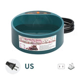 2.2L Pet Heated Water Bowl with Intellectual Temperature Control - For Dogs in Winter.