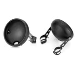 7 Inch Motorcycle Round LED Headlight with Housing Bucket, High/Low Beam, Turn Signal, DRL Angle Eyes