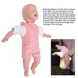 Infant Training Cardiopulmonary Resuscitation Manikin Face Cover Detailed for Learning