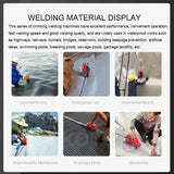 220V Geomembrane HDPE Sheet Wedge Welder PVC Repairing Welding hine Plastic Layer Sealing Tool