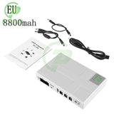 Mini UPS Uninterrupted Power Supply 10400mAh Lithium ion Backup Battery with DC 12V/9V/5V Output for Wireless Router