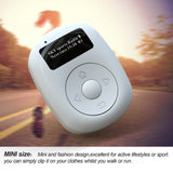 Mini DAB/DAB+ Radio Sport Radio Receiver Support 3.5mm Earphone Bluetooth Handsfree 60 Station with 1"OLED Display