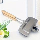 1pc Toast Griddle, Sandwich Mold Griddle, Mini Double Sided Frying Pan, Breakfast Pot, Sandwich Baking Pan