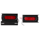 Tail Light Trailer Light Boxes Housing Kit 10LED for Heavy Truck for Bus