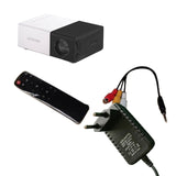 School Season Multi-Functional Classroom Mini Projector Easy Carrying With AU Plug,Black-White