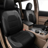 Cover Universal PU Leather Car Cushion Front And Rear Full Protection Seat Pad For 5-Seater Cars Truc