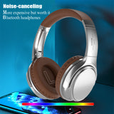 Headset Over Ear Bluetooth Earphone Subwoofer Earpiece Wireless Headphones with Microphone Big Earmuff for PC TV Phones Hot Sale