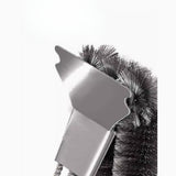 1PC BBQ Grill Brush grill net cleaner mesh stainless brush Barbecue Cleaning Tools