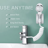 Handheld Shower Head Kit - 3 Modes, High Pressure with Stop Button and 1.5M Flexible Tube for Utility Room.