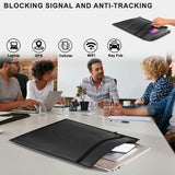 5Pack Anti-Tracking Waterproof Fireproof Bag with Handle - For Laptops, Phones & Car Keys - Durable RFID Signal Blocker Pouch