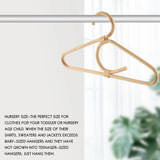 Rattan Style Garments Organizer Rack Children Kids Room Decoration Hanger for Clothes