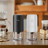 1pc, Electric Coffee Grinder, Automatic Coffee Bean Grinder, Portable Home Small Bean Chopper 8.13cmX8.13cmX19.81cm