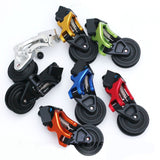 For Brompton w/ 7 speed gearbox new upgrade P e/T e shifting system resin bicycle rear derailleur tensioner