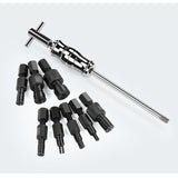 9Pc Blind Hole Slide Hammer Pilot Bearing Puller Internal Extractor Removal Kit 8-32MM L47cm x W21cm x H 8cm