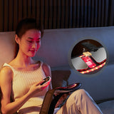 Heating Rubbing Abdominal Instrument - Belly Electric Moxibustion Therapy. Hot Compress Belt Automatic Abdomen Massager - Wais8