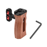 Andoer Camera Video Cage +Top Handle +Side Wooden Grip Kit with 1/4" Threads for Sony A7IV/ A7III/ A7II/ III/ A7R II/ A7S II