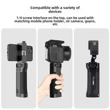 Handle Grip Photography Handheld Stabilizer with 1/4 Inch Screw for DSLR Sports Camera Video Light Vlog
