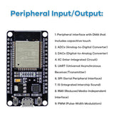 Basic Starter ESP32 ESP-32S WIFI 0.96 Inch Oled Project Learning Kit Photoresistor Module Pir Motion Sensor for Arduino