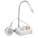 RETEKESS full duplex window intercom digital system anti howling echo counter bank hospital