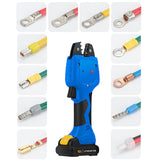 Rechargeable Hydraulic Electro-hydraulic Terminal Pliers 0.25-50mm2 Crimping Tool