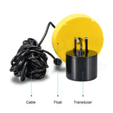 FF1108-1CT Portable Finder 100M/300FT Depth Alarm Wired Fish Detector echo sounder wireless for Fishing
