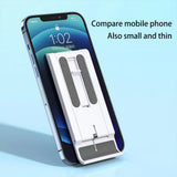 Folding Phone Holder Desktop Stand Multi Angle Support Tablet Bracket