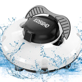 KOSGHO Cordless Robotic Cleaner IPX8 Waterproof Dual-Motor Strong Suction Self-Parking 120Min Runtime Automatic Pool Vacuum