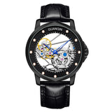 GUANQIN Business Sapphire Mechanical Automatic Winding Men's Watch Stainless Steel Waterproof Bracelet Accessories 2022 New