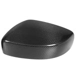 2PCS Rearview Mirror Cover Carbon Fiber Replacement for INFINITI G25 G37 Q40 Q60 2009 2010 2011 2012 2013 2014 2015