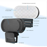 1Set 3000Mah Portable Mini Fill Light Cell Phone Photo Photography 78 Led Pocket Light Black&White
