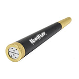 Dry Burning Herb Tobacco Pipe with 6mm Activated Carbon Filter Removable Cone Metal Pipes Smoking Grass Pipa for Gift