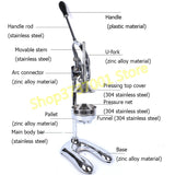 304 Stainless Steel Blender, Commercial Juicer, Orange, Pomegranate Juice Blender